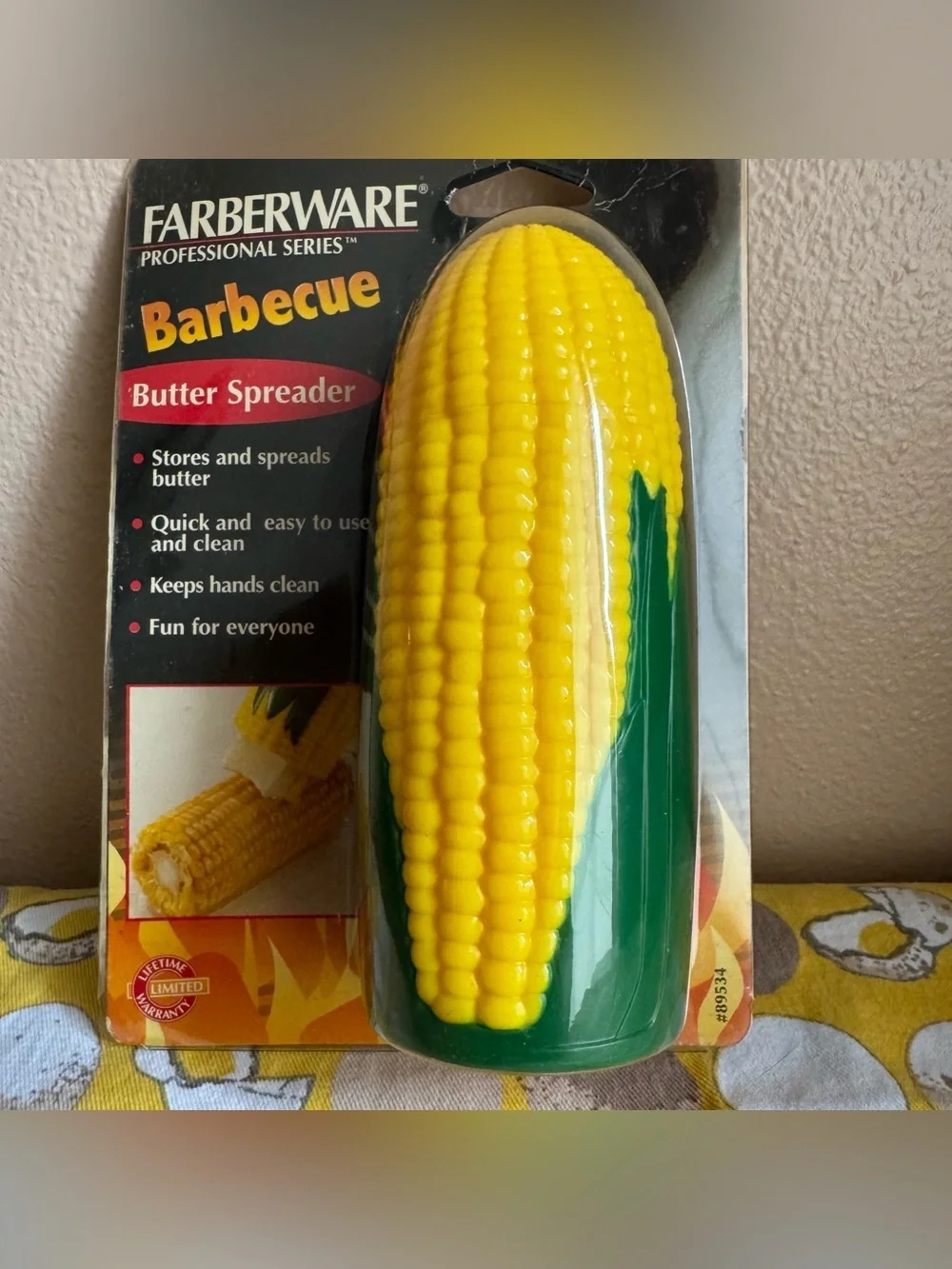Farberware Vintage Barbecue Corn Butter Spreader NIP